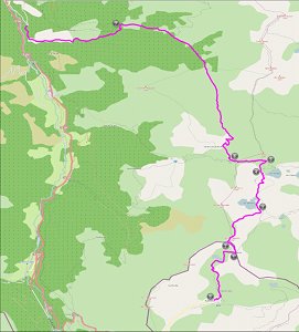 Mapa de la ruta